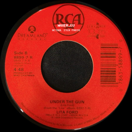 Lita Ford - Close My Eyes Forever (Remix) / Under The Gun side B