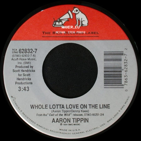 Aaron Tippin - I Promised You The World / Whole Lotta Love On The Line side B