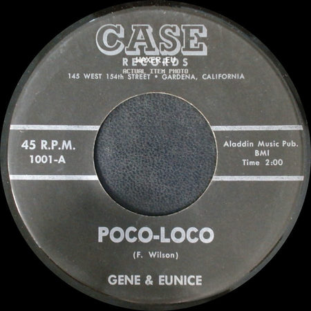 Gene & Eunice - Go-On Kokomo / Poco-Loco side B
