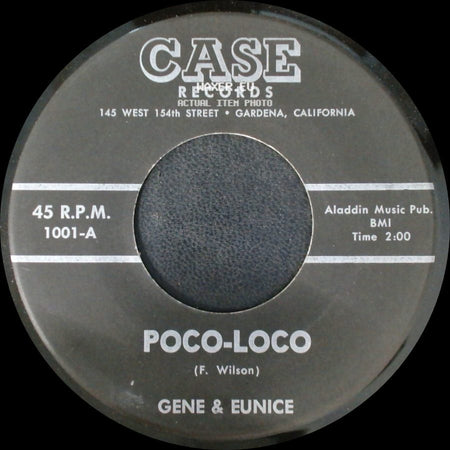 Gene & Eunice - Go-On Kokomo / Poco-Loco side B