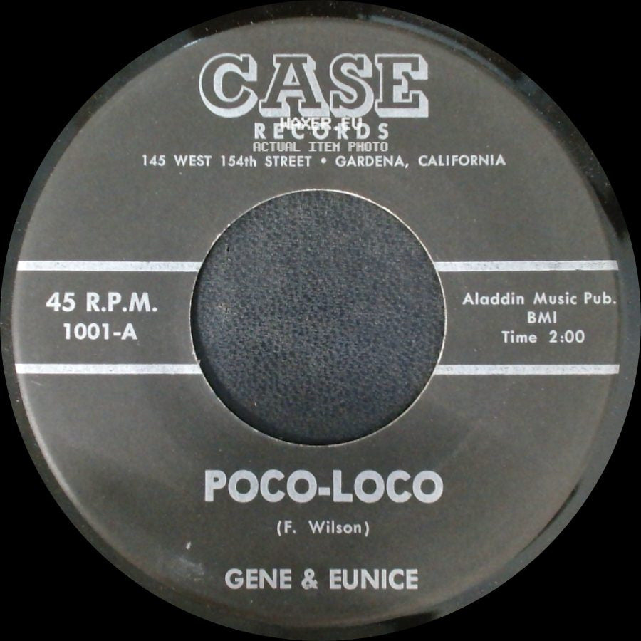 Gene & Eunice - Go-On Kokomo / Poco-Loco side B