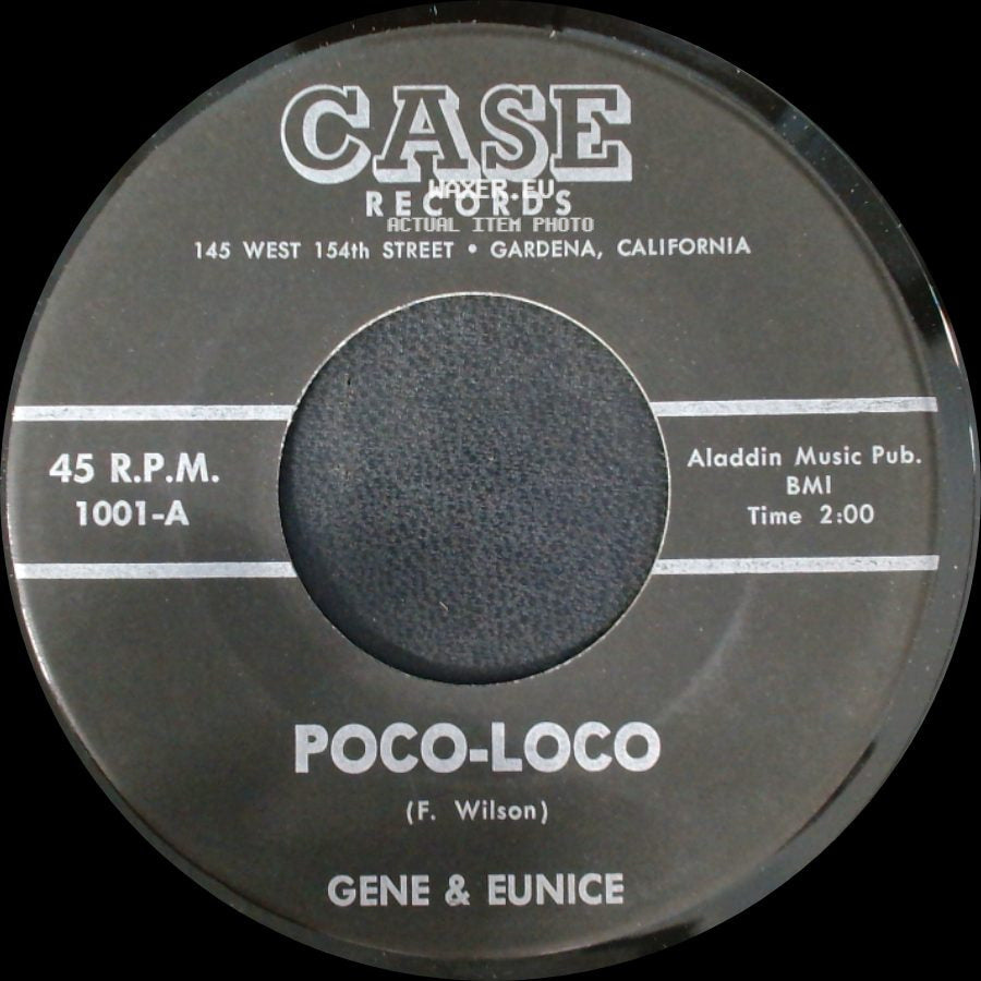 Gene & Eunice - Go-On Kokomo / Poco-Loco side B