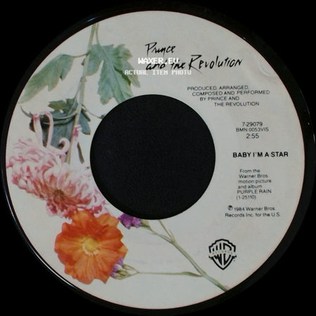 Prince And The Revolution - Take Me With U / Baby I'm A Star side B