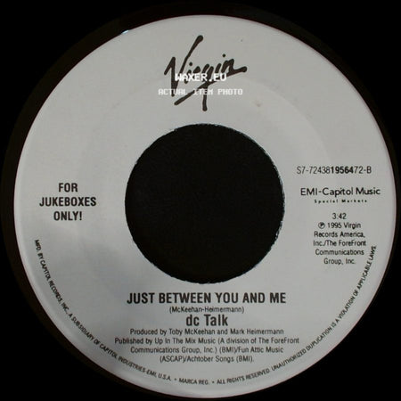 Dc Talk - Colored People / Just Between You And Me side B