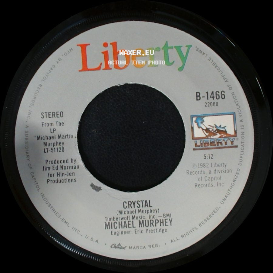 Michael Murphey - What's Forever For / Crystal side B