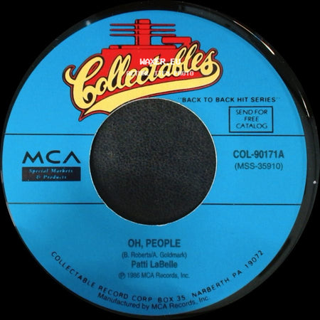 Patti Labelle - Oh, People / If You Asked Me To side A