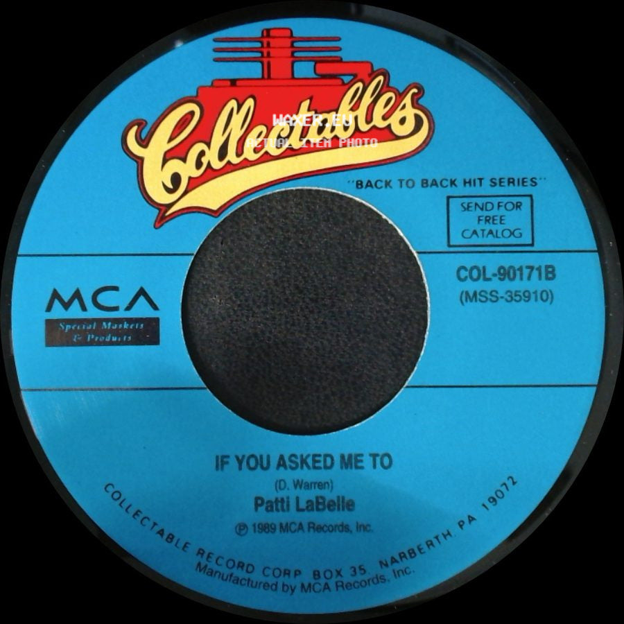 Patti Labelle - Oh, People / If You Asked Me To side B