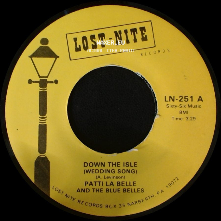 Patti La Belle And The Blue Belles - Down The Isle (Wedding Song) / C'est La Vie (So Goes Life) side A