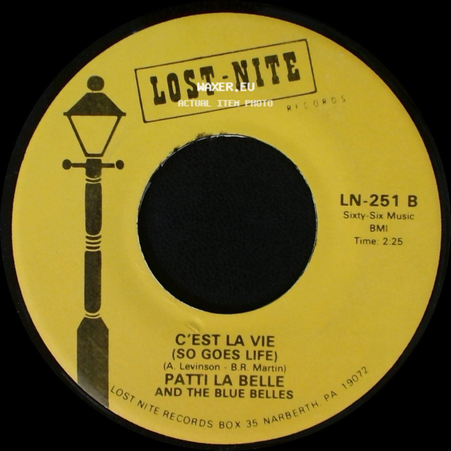 Patti La Belle And The Blue Belles - Down The Isle (Wedding Song) / C'est La Vie (So Goes Life) side B