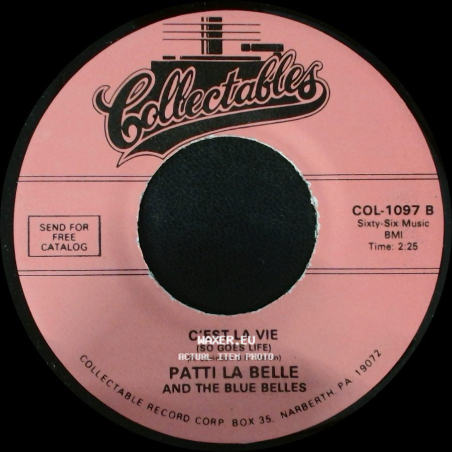 Patti La Belle And The Blue Belles - Down The Isle (Wedding Song) / C'est La Vie (So Goes Life) side B