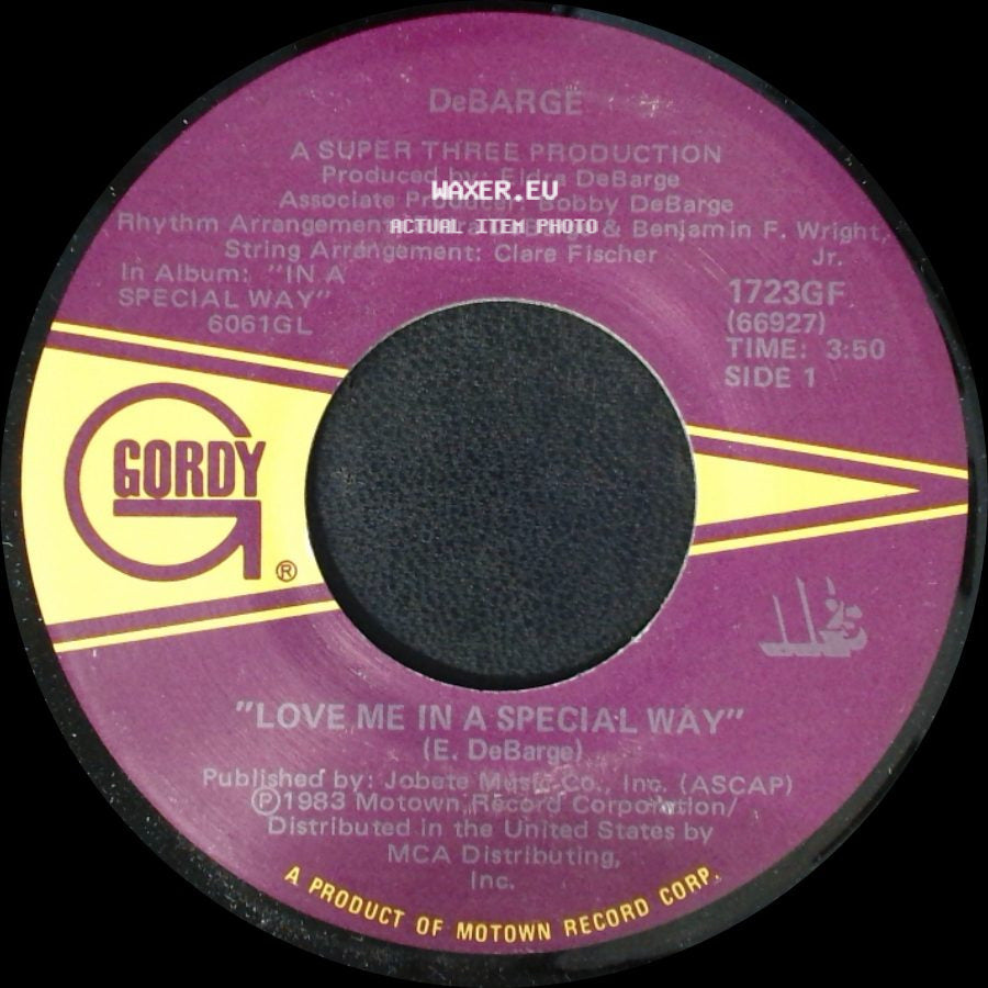 Debargé - Love Me In A Special Way / Dance The Night Away side A