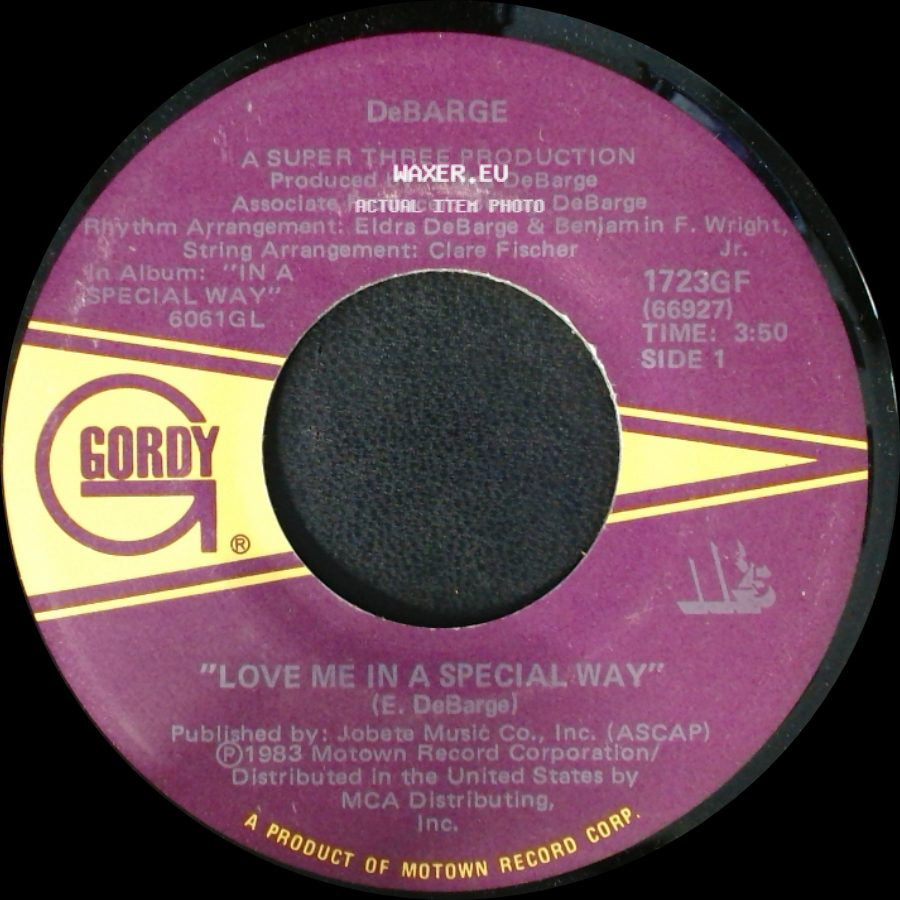 Debarge - Love Me In A Special Way / Dance The Night Away side A