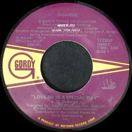 Debarge - Love Me In A Special Way / Dance The Night Away side A