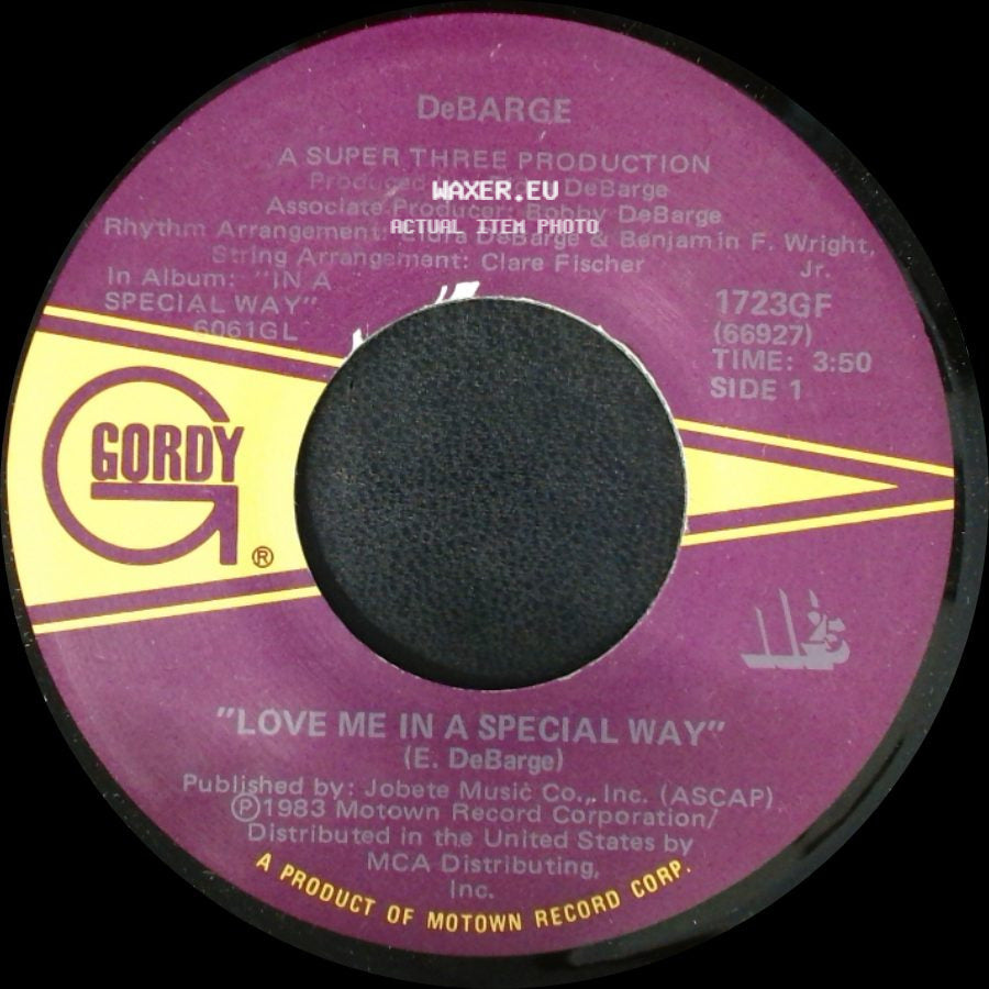 Debarge - Love Me In A Special Way / Dance The Night Away side A