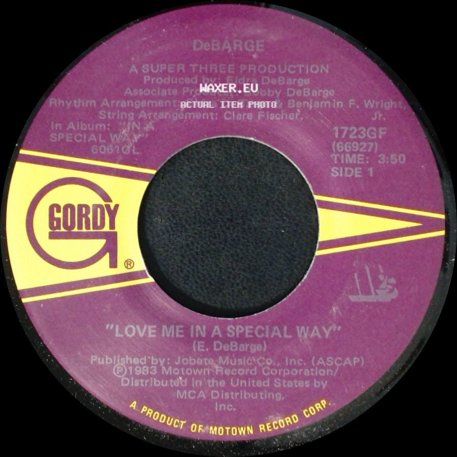 Debarge - Love Me In A Special Way / Dance The Night Away side A