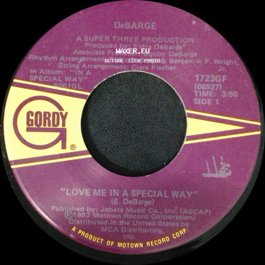 Debarge - Love Me In A Special Way / Dance The Night Away side A