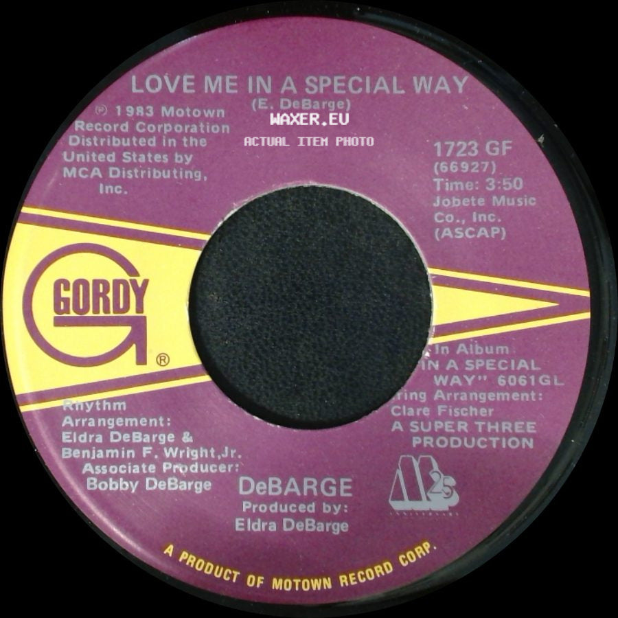 Debarge - Love Me In A Special Way / Dance The Night Away side A