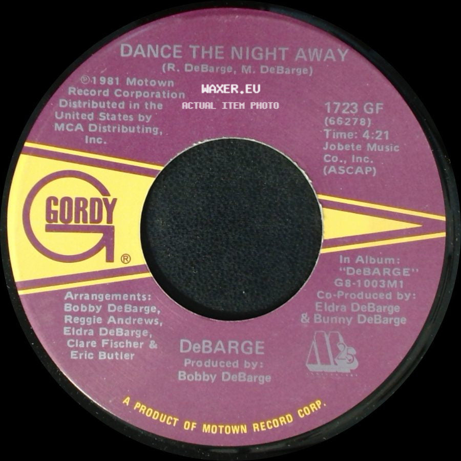 Debarge - Dance The Night Away / Love Me In A Special Way side A