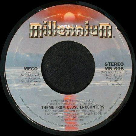 Meco - Theme From Close Encounters / Roman Nights side A
