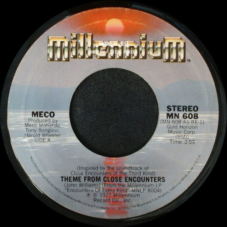 Meco - Theme From Close Encounters / Roman Nights side A
