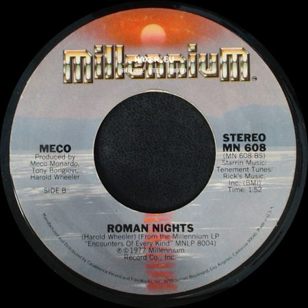 Meco - Theme From Close Encounters / Roman Nights side B
