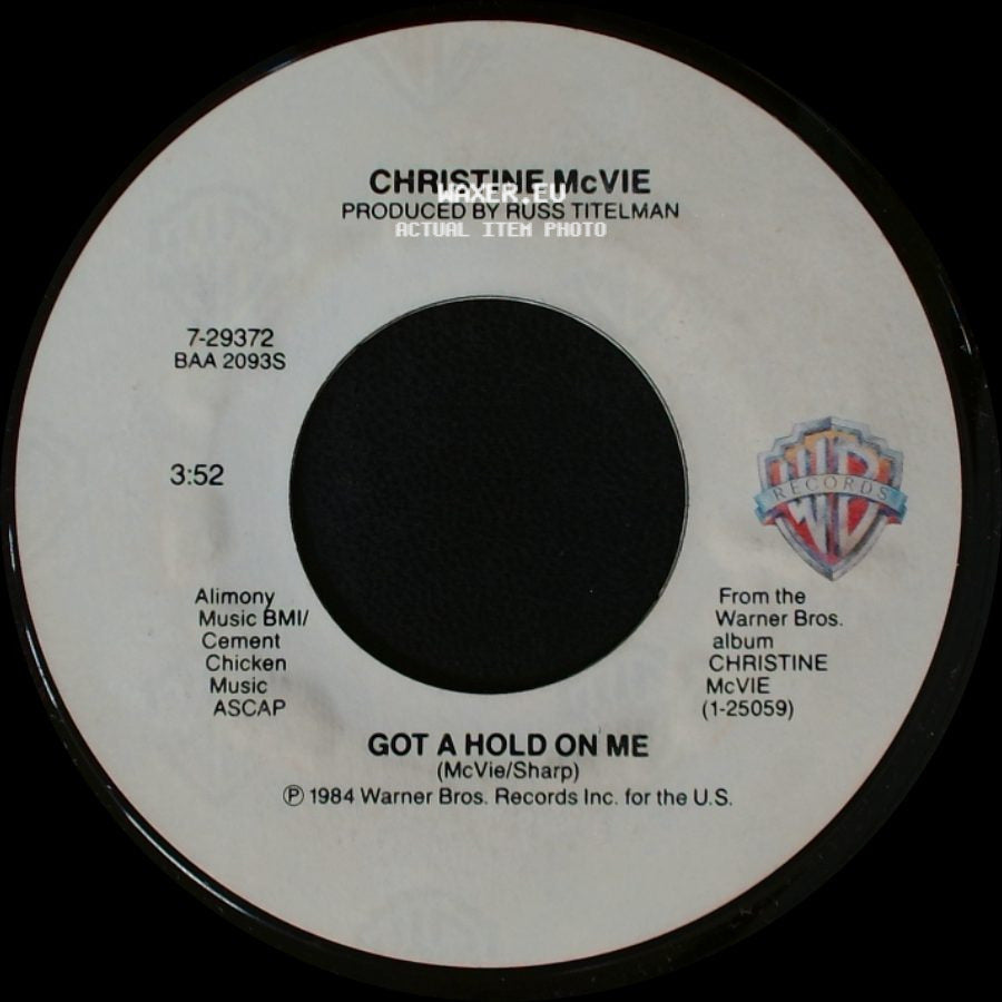 Christine Mcvie - Got A Hold On Me / Who's Dreaming This Dream side A