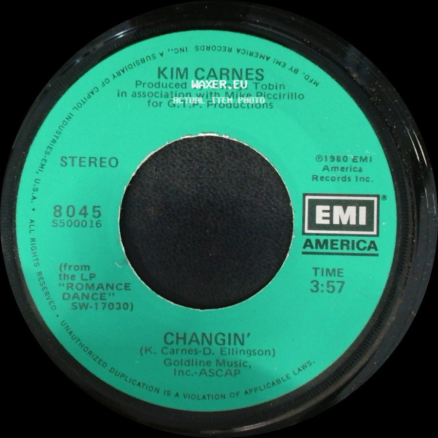 Kim Carnes - Changin' / More Love side A