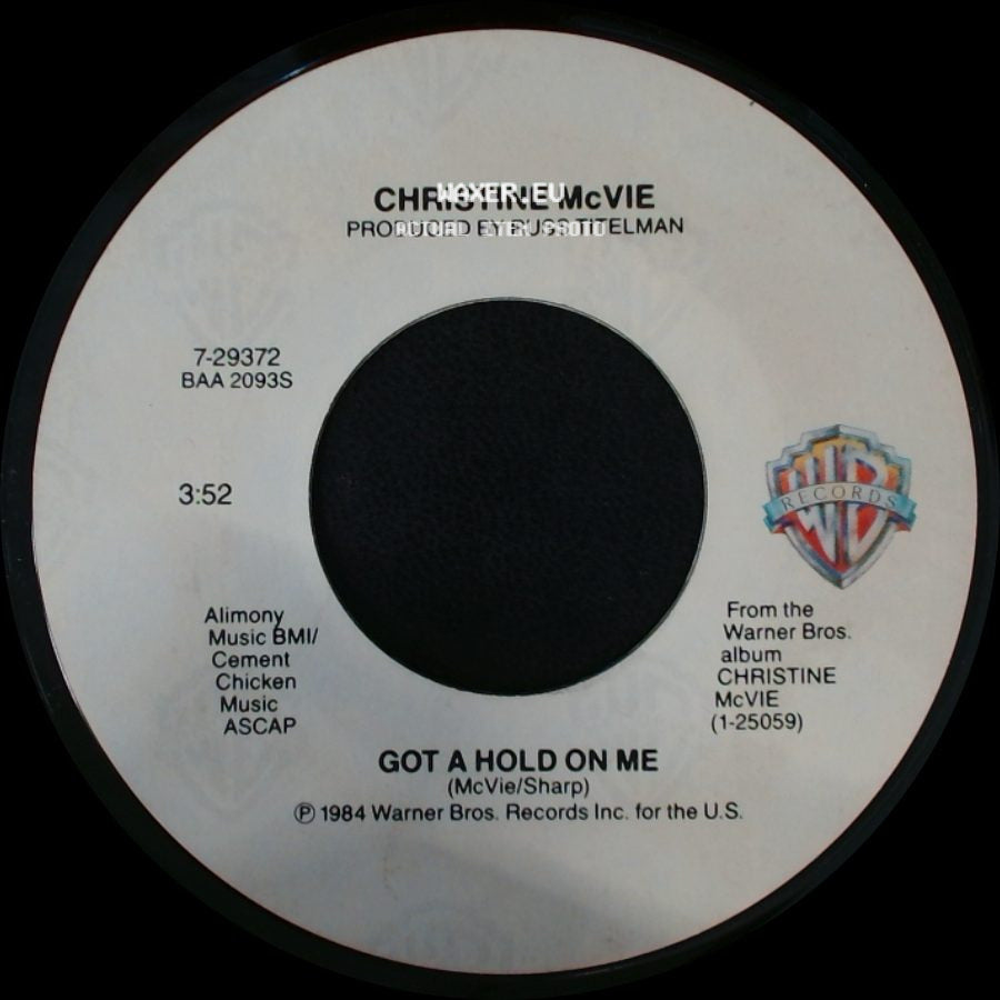 Christine Mcvie - Got A Hold On Me / Who's Dreaming This Dream side A