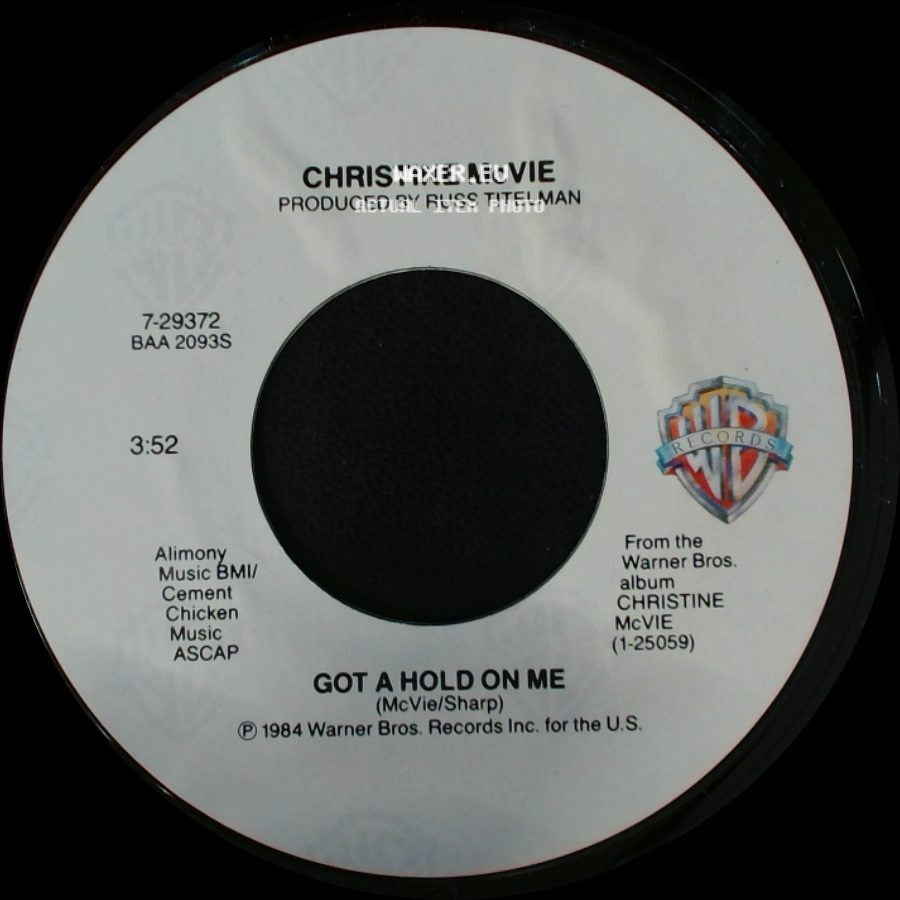 Christine Mcvie - Got A Hold On Me / Who's Dreaming This Dream side A