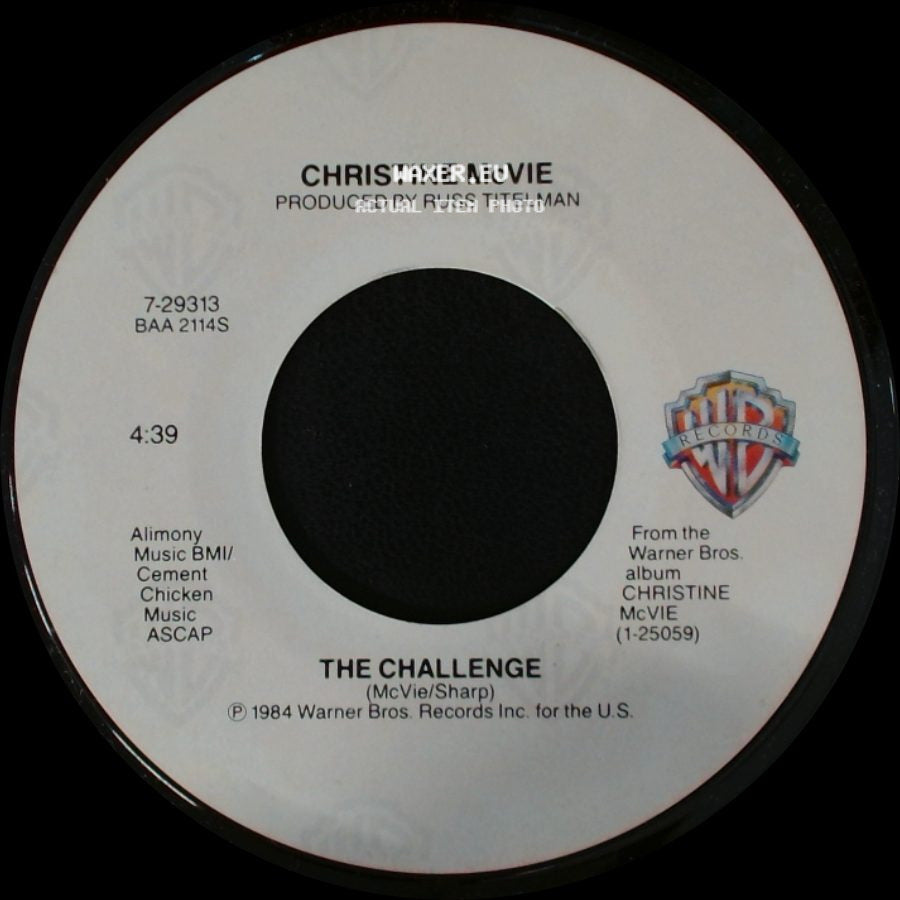 Christine Mcvie - The Challenge / Love Will Show Us How side A
