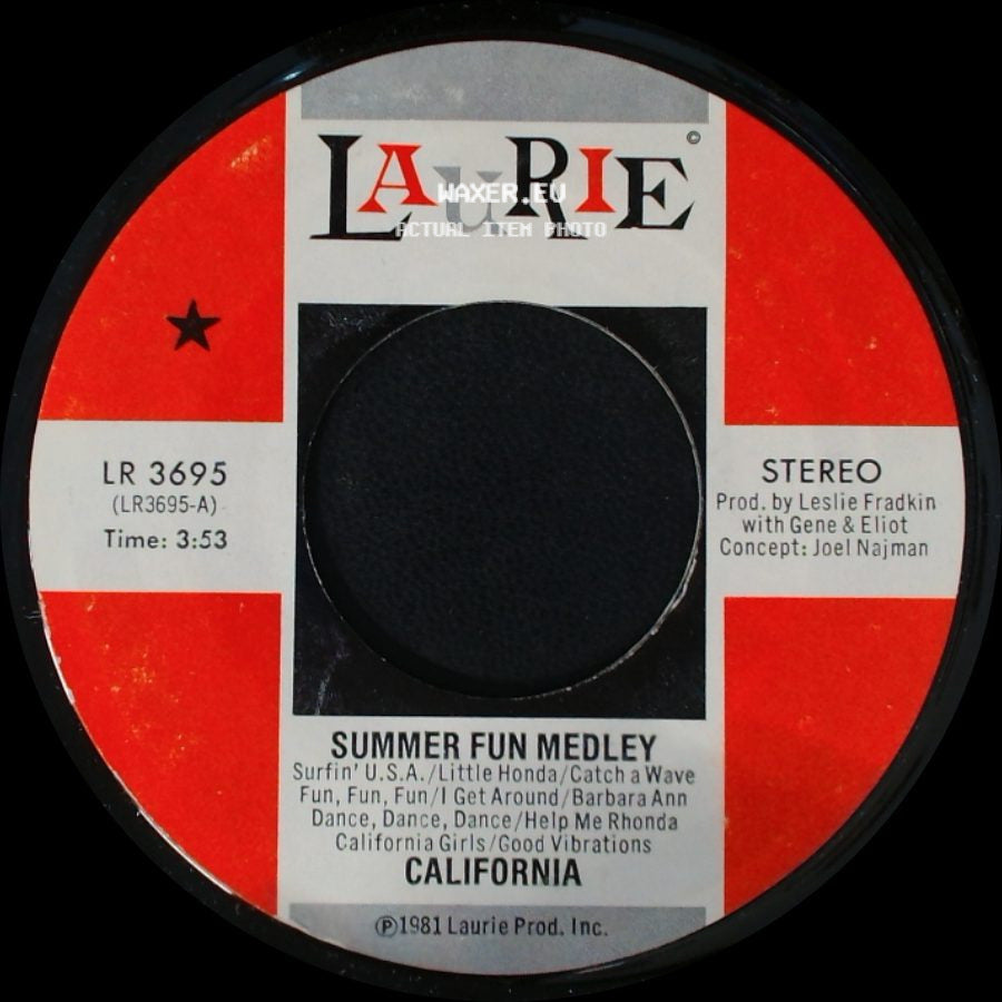 California - Summer Fun Medley / Paris (1945) California side A
