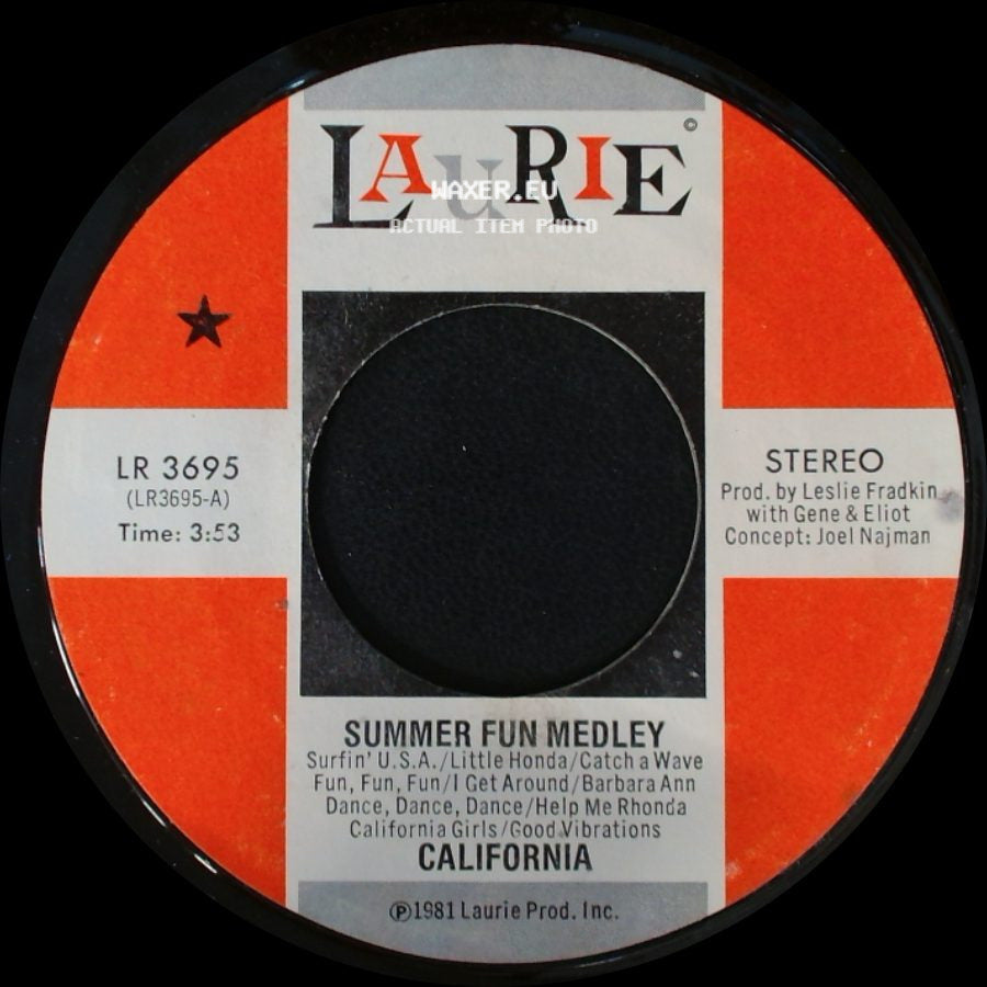California - Paris (1945) California / Summer Fun Medley side B