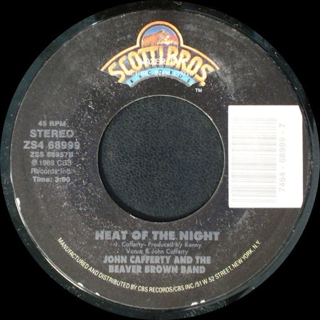John Cafferty And The Beaver Brown Band - Heat Of The Night / Pride & Passion side A