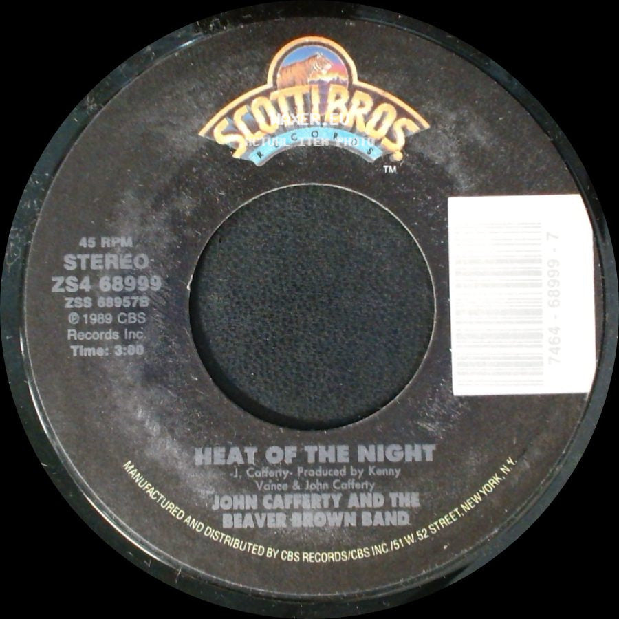John Cafferty And The Beaver Brown Band - Pride & Passion / Heat Of The Night side B