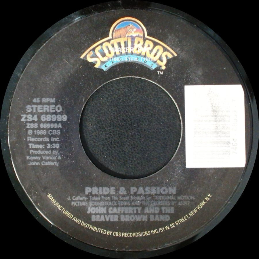 John Cafferty And The Beaver Brown Band - Pride & Passion / Heat Of The Night side A