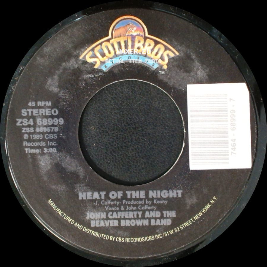 John Cafferty And The Beaver Brown Band - Pride & Passion / Heat Of The Night side B