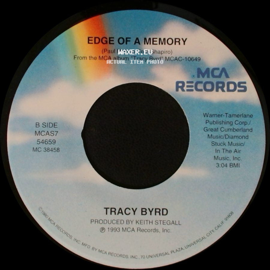 Tracy Byrd - Holdin' Heaven / Edge Of A Memory side B