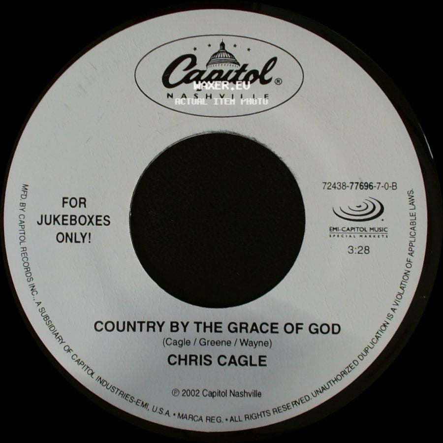 Chris Cagle - Country By The Grace Of God / I Breathe In, I Breathe Out side A