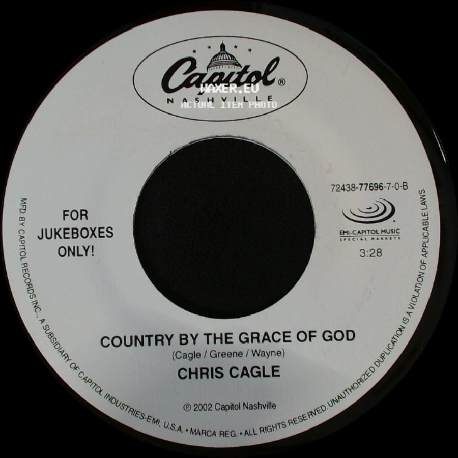 Chris Cagle - Country By The Grace Of God / I Breathe In, I Breathe Out side A