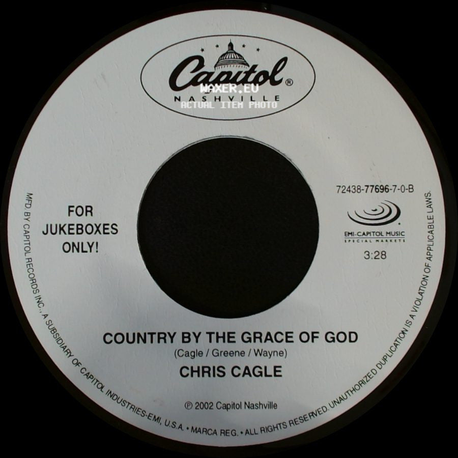 Chris Cagle - Country By The Grace Of God / I Breathe In, I Breathe Out side A