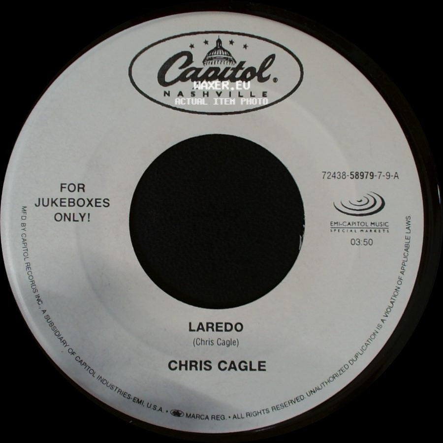 Chris Cagle - Lovin' You Lovin' Me / Laredo side B