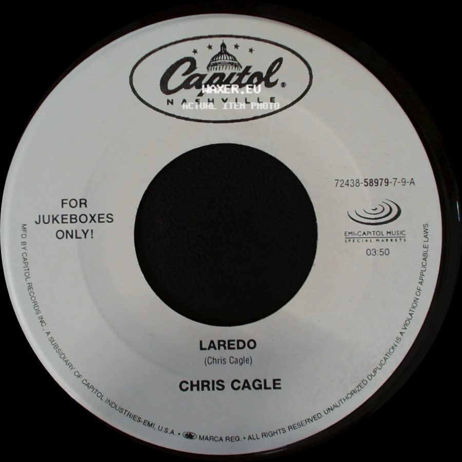 Chris Cagle - Lovin' You Lovin' Me / Laredo side B