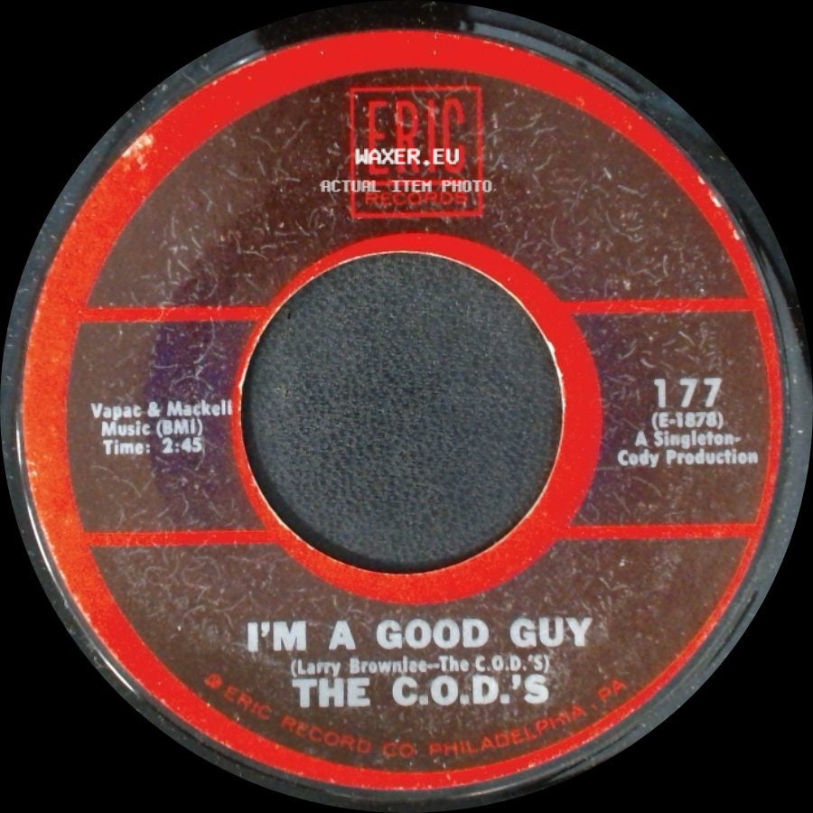 The C.O.D.'s - Michael / I'm A Good Guy side B