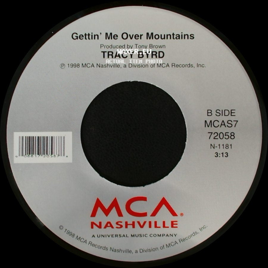 Tracy Byrd - I Wanna Feel That Way Again / Gettin' Me Over Mountains side B