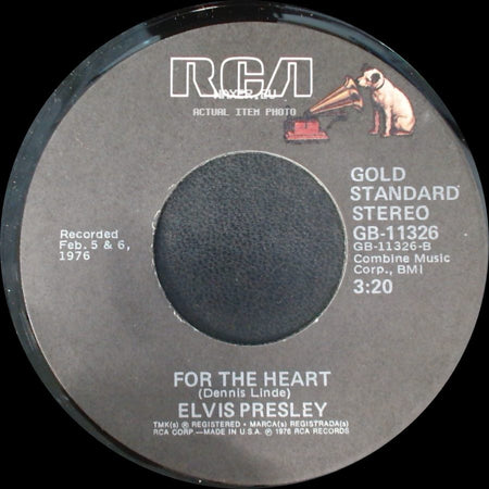 Elvis Presley - For The Heart / Moody Blue side A