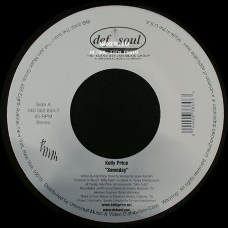 Kelly Price - Someday / Someday side A