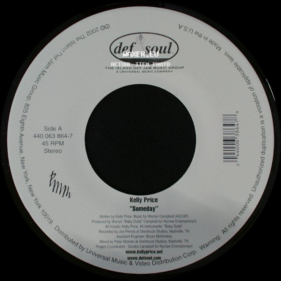 Kelly Price - Someday / Someday side A