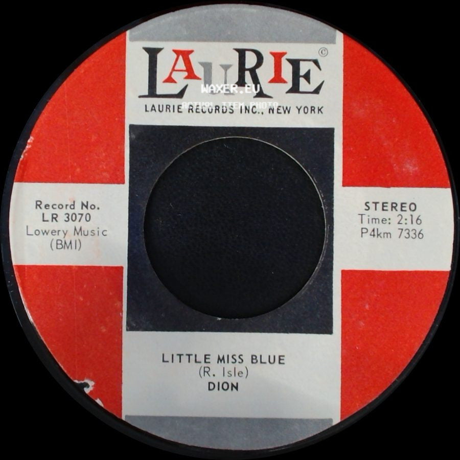 Dion - Lonely Teenager / Little Miss Blue side B