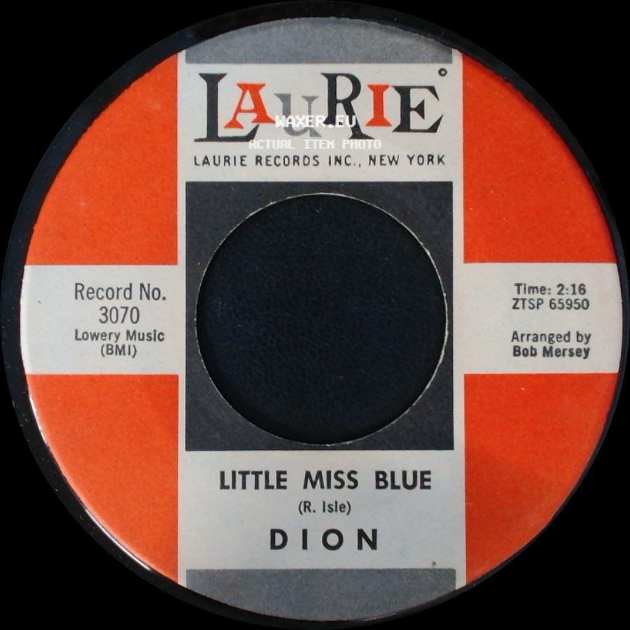 Dion - Little Miss Blue / Lonely Teenager side A