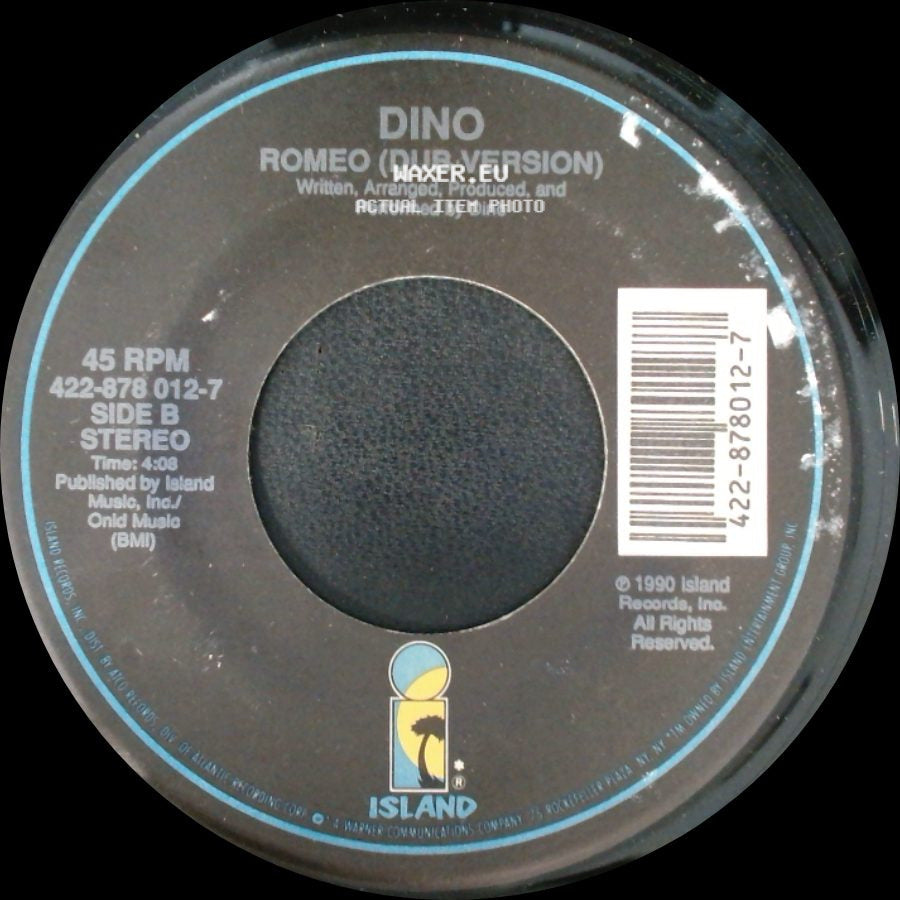 Dino - Romeo (7" Edit) / Romeo (Dub-Version) side B